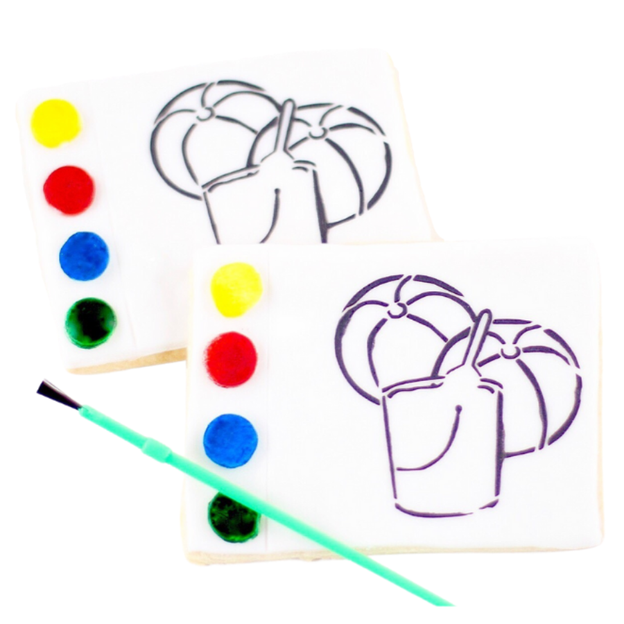 Summer Paint Your Own Cookies