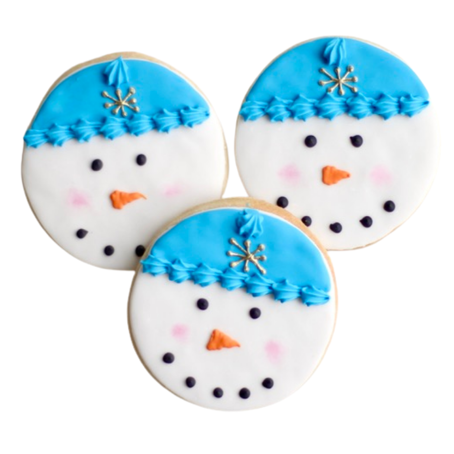Snowman Head Cookies