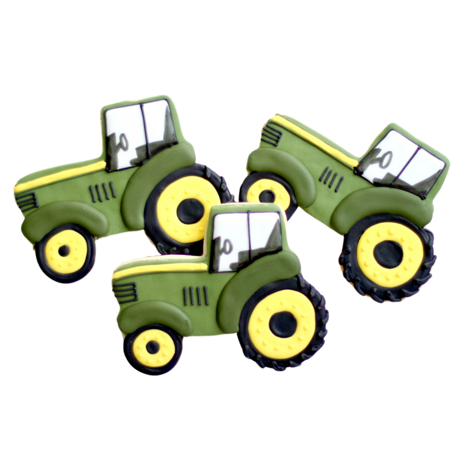 Farm Tractor Cookies