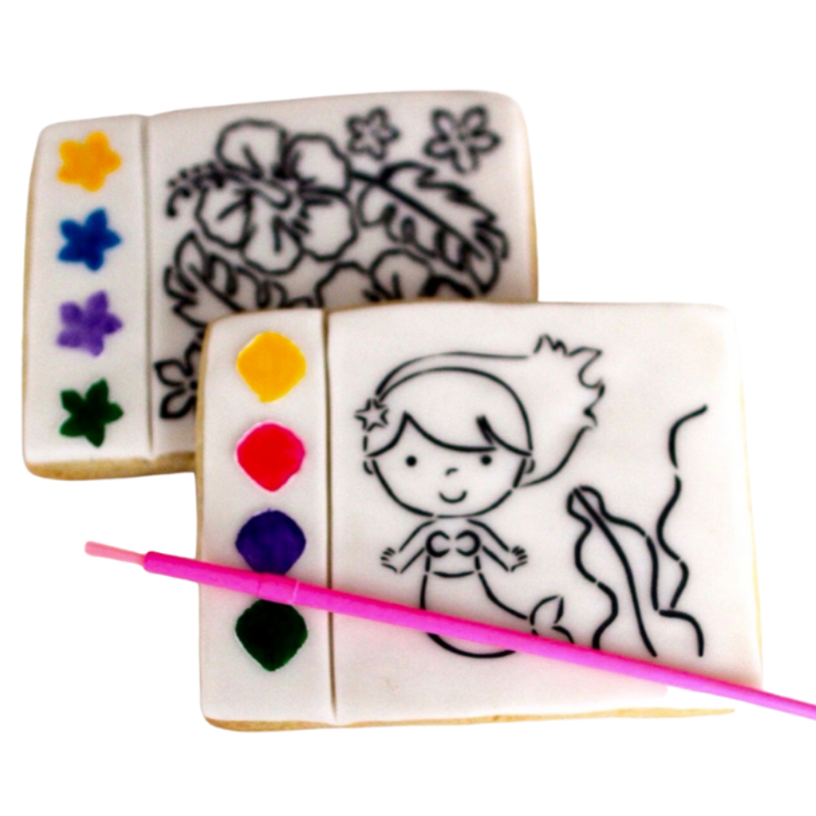 Summer Paint Your Own Cookies