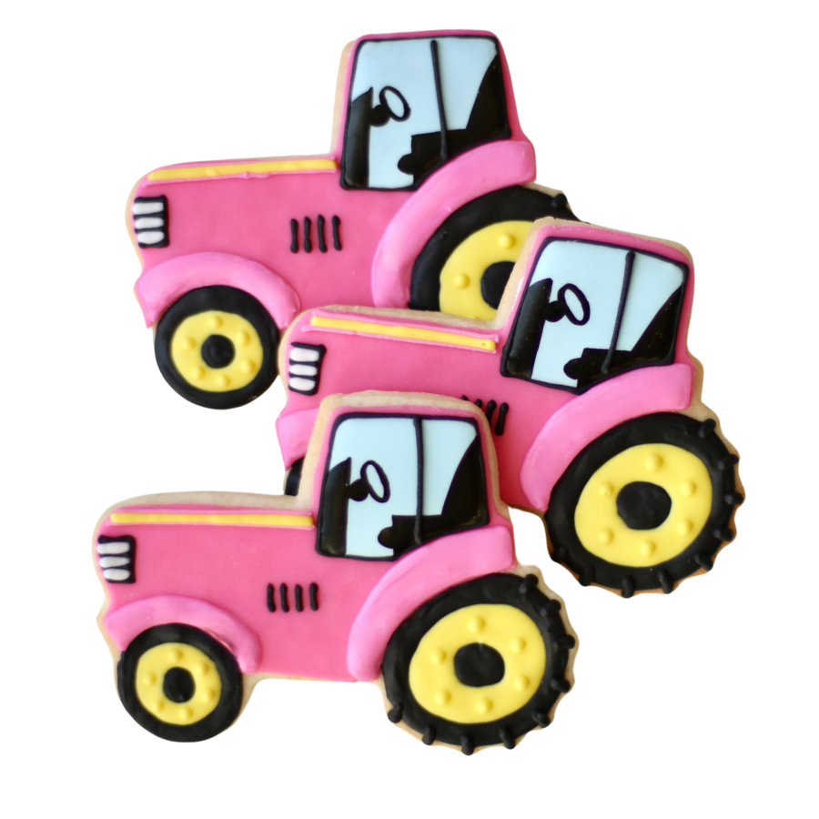 Farm Tractor Cookies