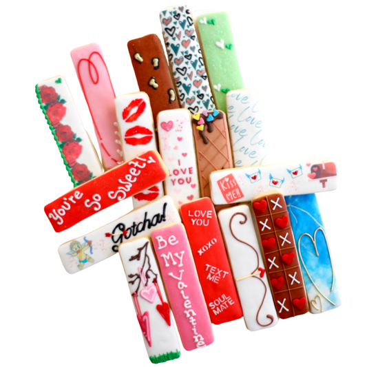 Valentine’s Day Cookie Sticks Set