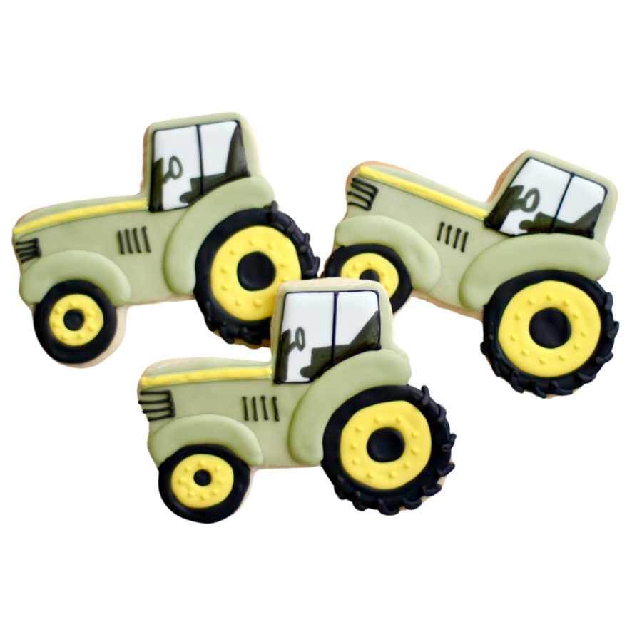 Farm Tractor Cookies