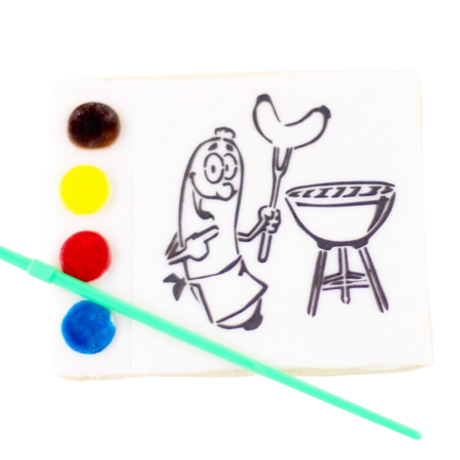 Summer Paint Your Own Cookies