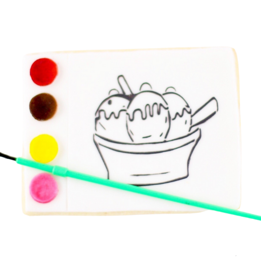 Summer Paint Your Own Cookies