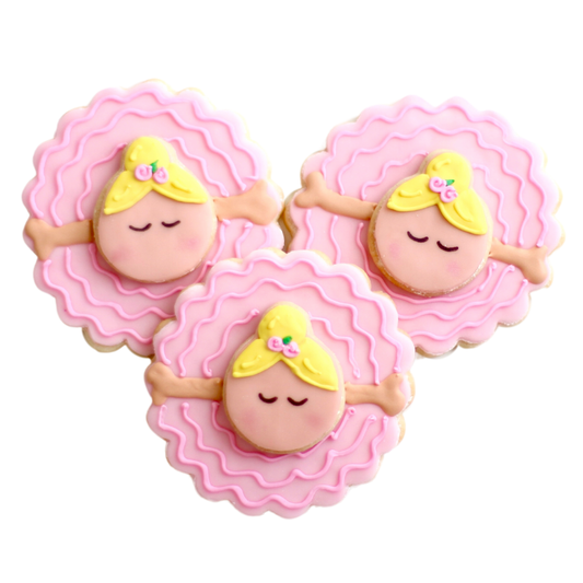 Ballerina Dancer Cookies