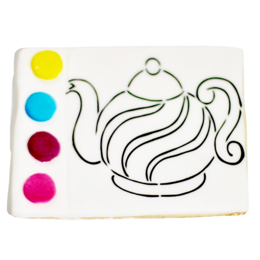 Girl Paint Your Own Cookies