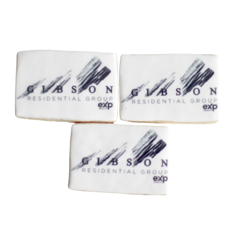Business Logo Printed Cookies