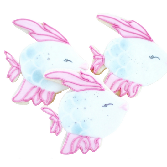 Whimsical Fish Cookies