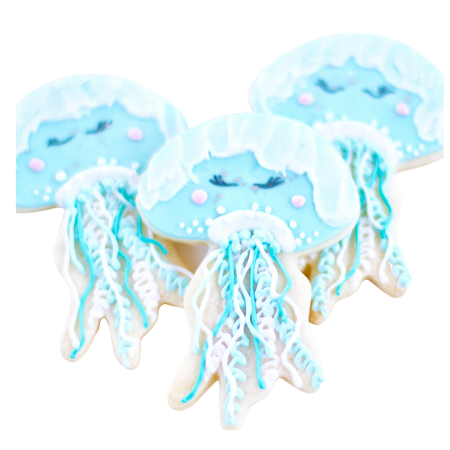 Whimsical Jellyfish Cookies