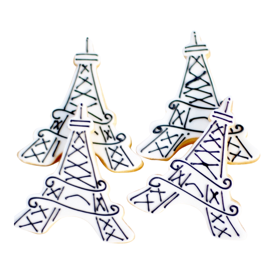 Eiffel Tower Cookies