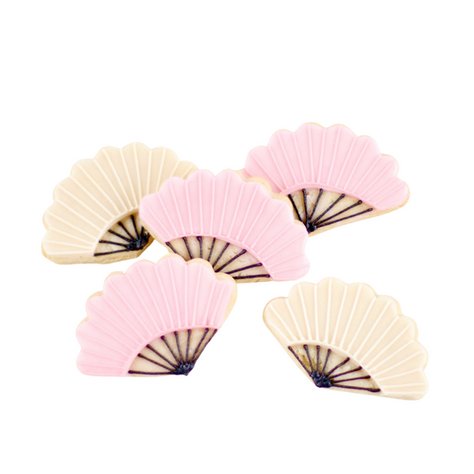 Japanese Fan Cookies