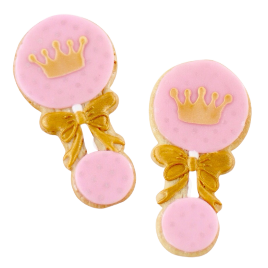 Customized Rattle Cookies