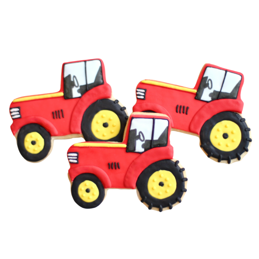 Farm Tractor Cookies