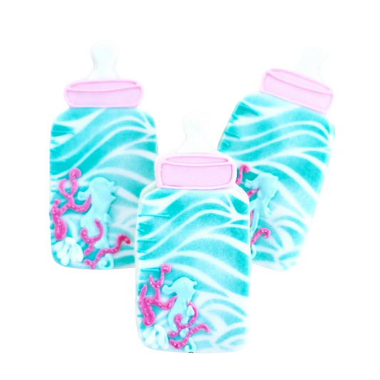 Customized Baby Bottle Cookies