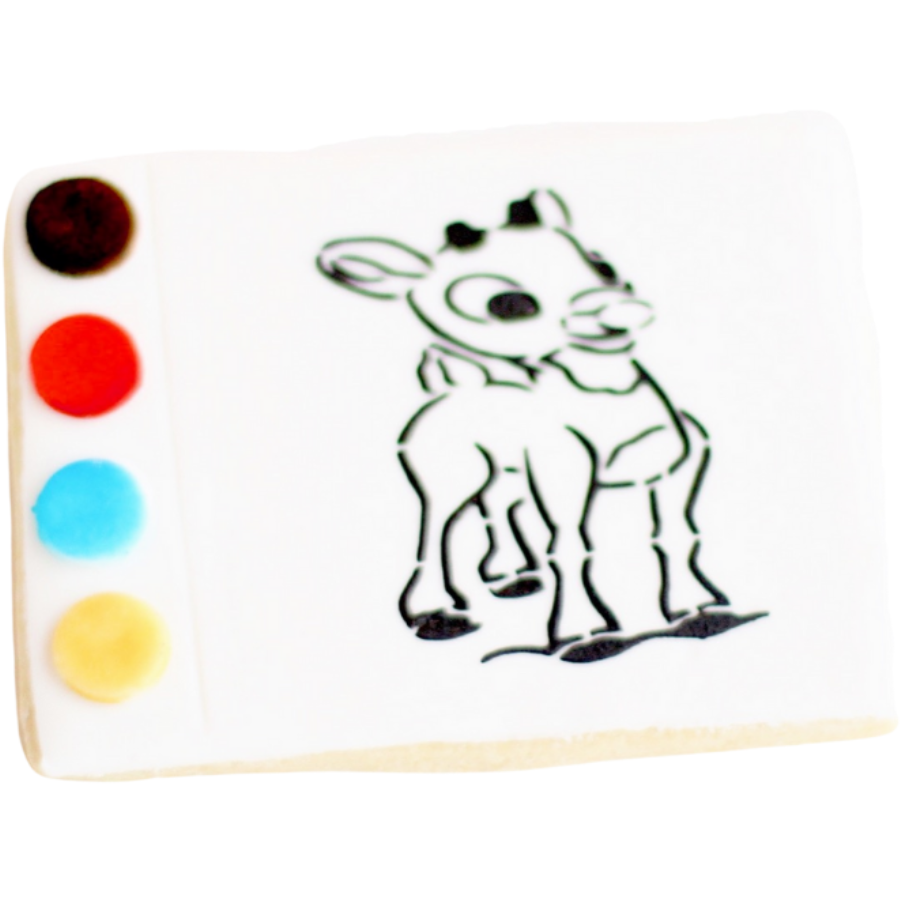 Animal Paint Your Own Cookie