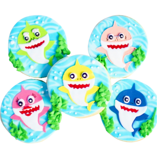 Shark Baby Cookie Set