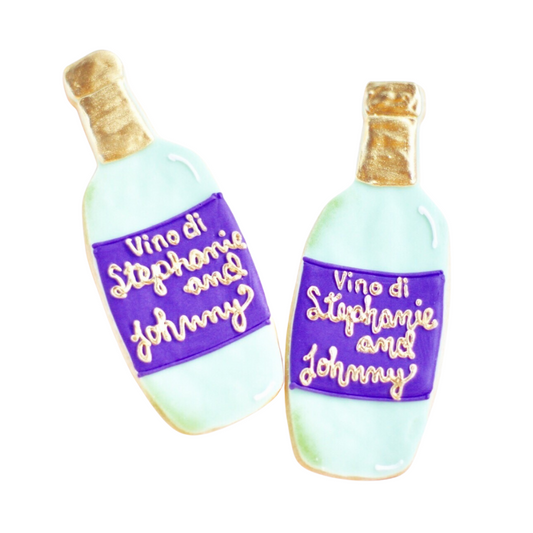 Wine Bottle Cookies