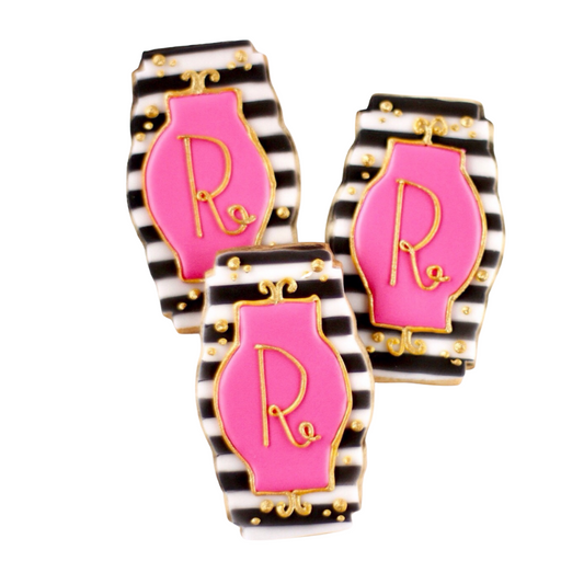 Monogramed Fashion Cookies