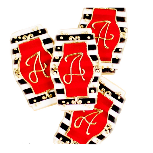 Monogramed Fashion Cookies