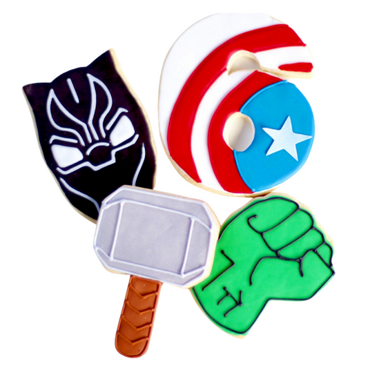 Hero Birthday Cookie Set