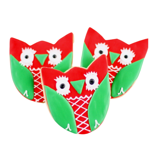 Winter Owl Cookies