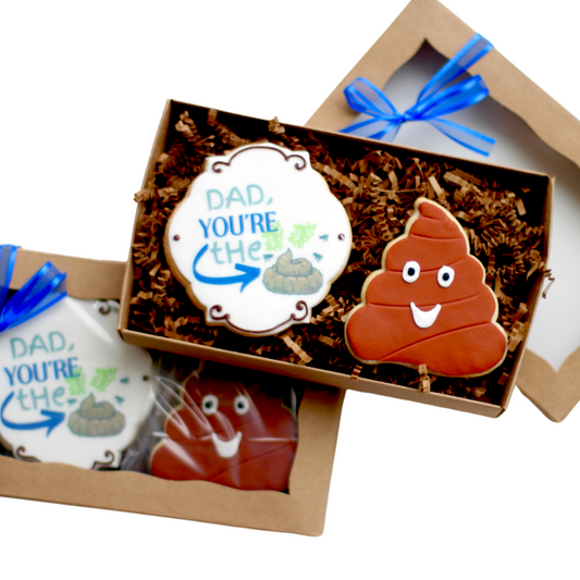 2 Ct. Dad, You're the Shit Cookie Gift Box Set