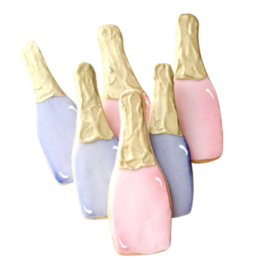 Champagne Bottle Cookies