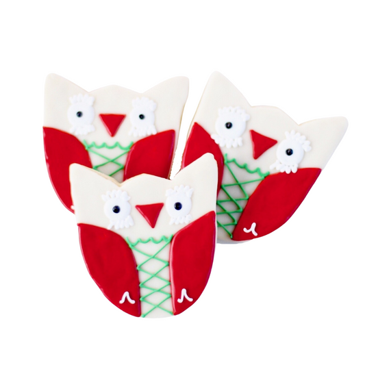 Winter Owl Cookies