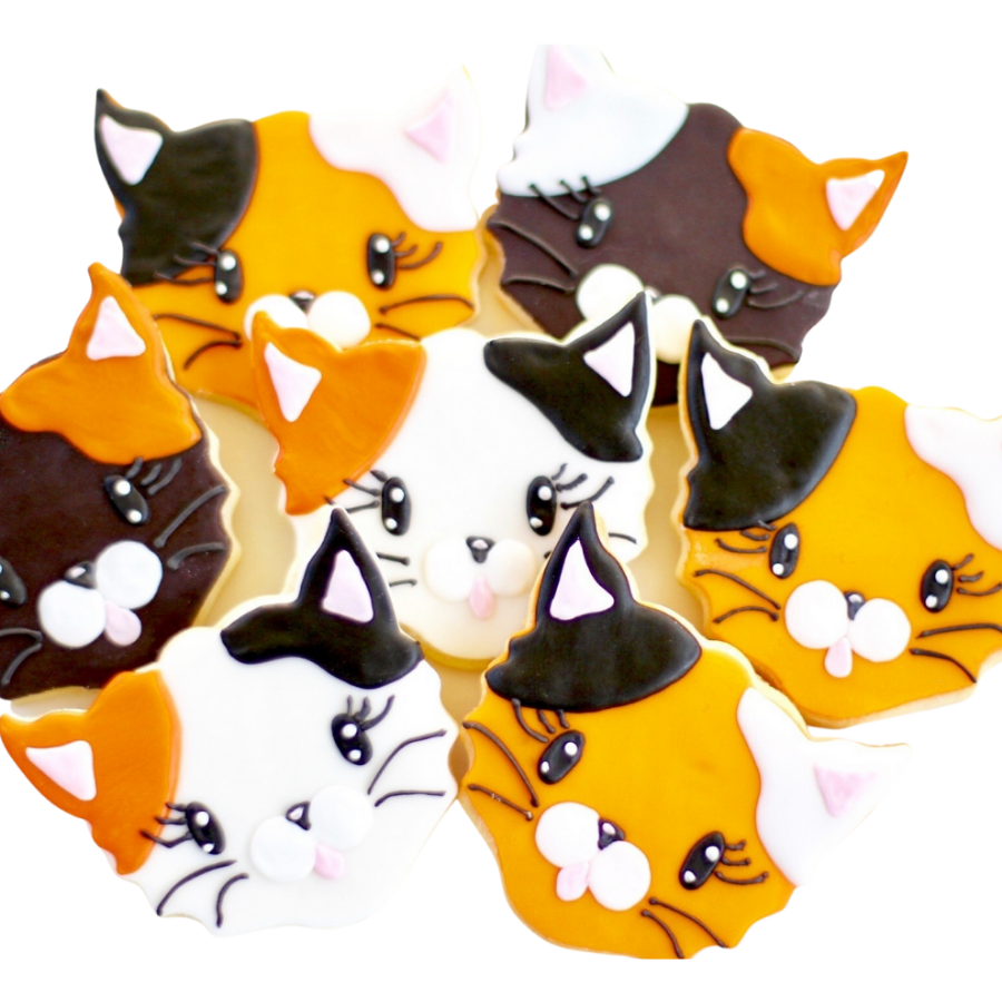 Kitten Cat Cookies