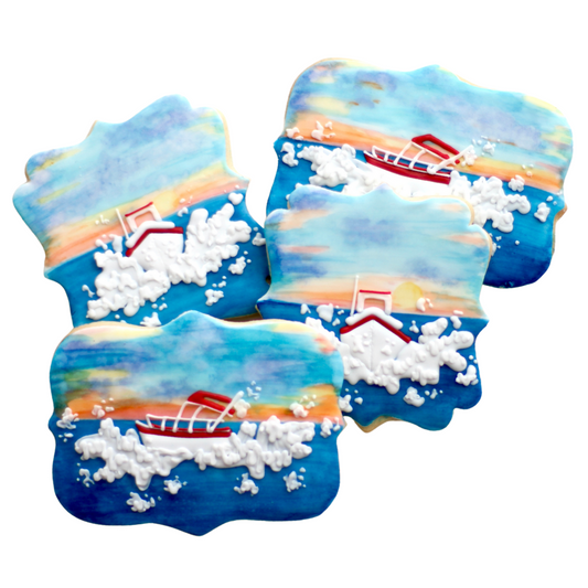 Fishing Boat Cookie Set