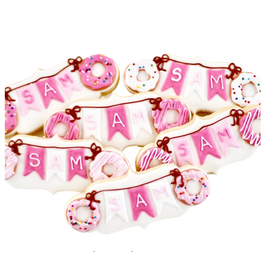 Donut Banner Cookies