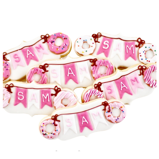 Donut Banner Cookies