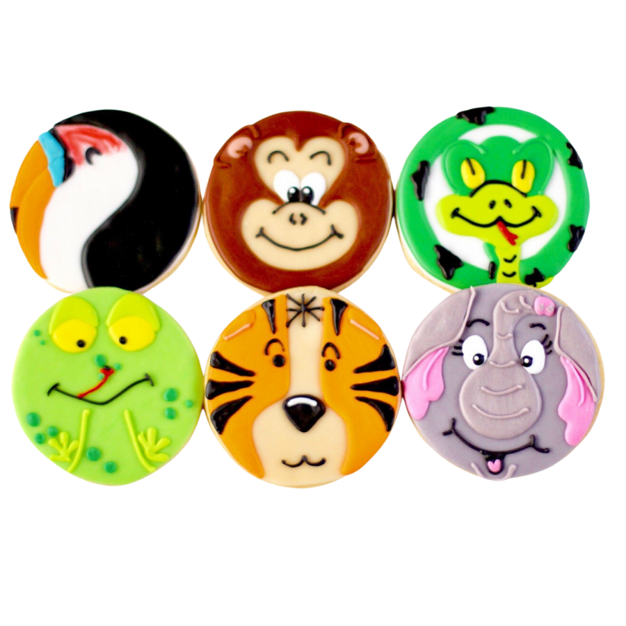 Jungle Animal Cookie Set