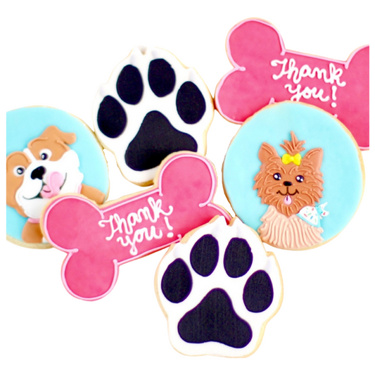 Personalized Expanded Dog Cookie Set