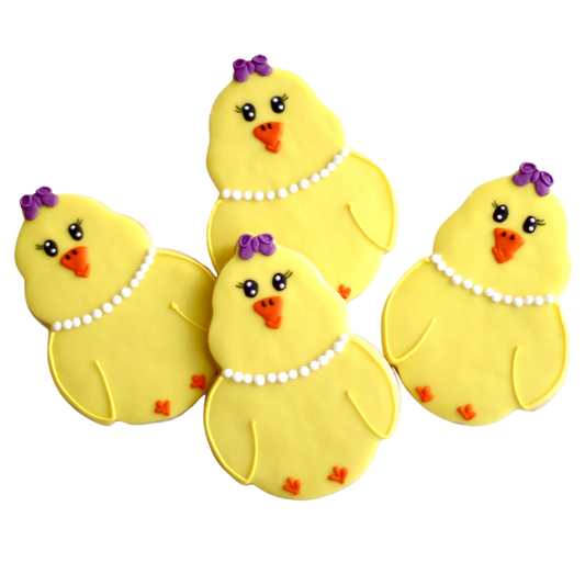 Easter Chick Cookies