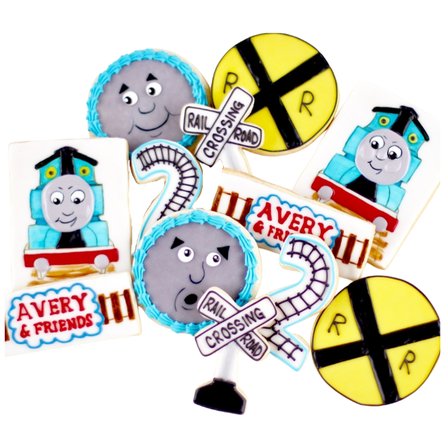 Birthday Train Thomas Cookie Set