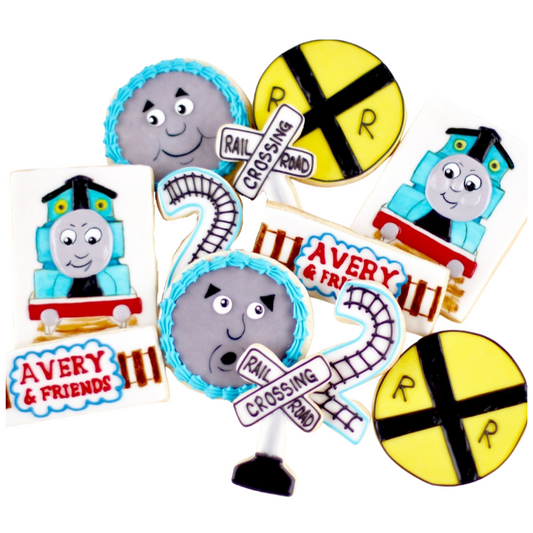Birthday Train Thomas Cookie Set