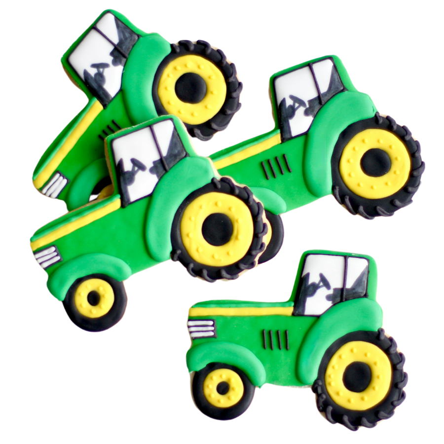 Farm Tractor Cookies