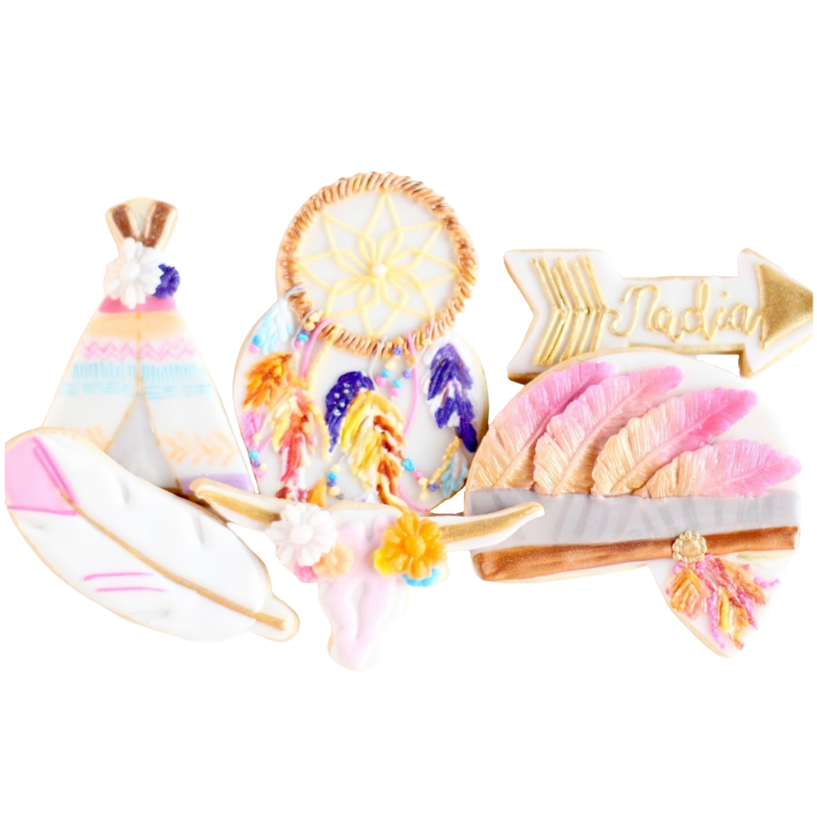 Boho Tribal Cookie Set