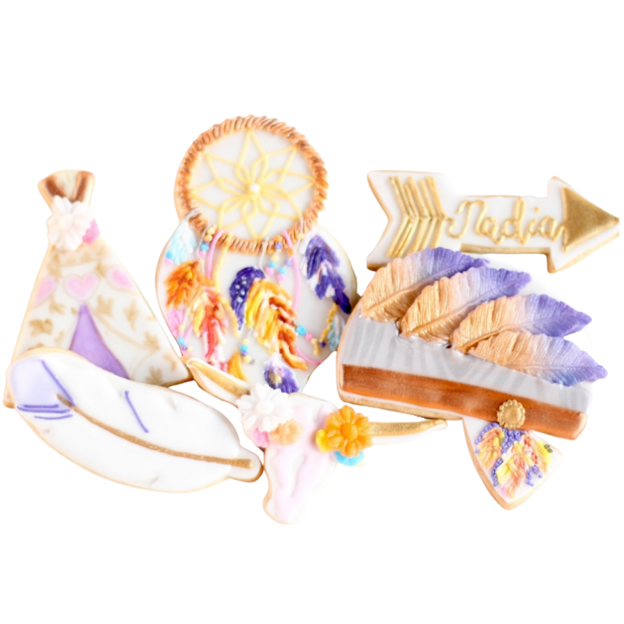Boho Tribal Cookie Set