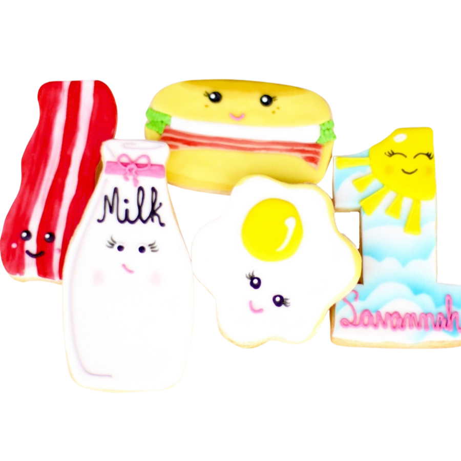 Brunch Birthday Cookie Set
