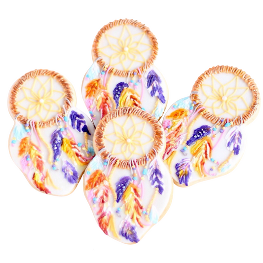 Boho Dreamcatcher Cookies