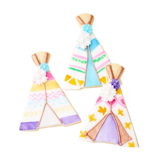 Boho TeePee Cookies