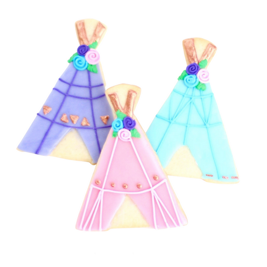Boho TeePee Cookies