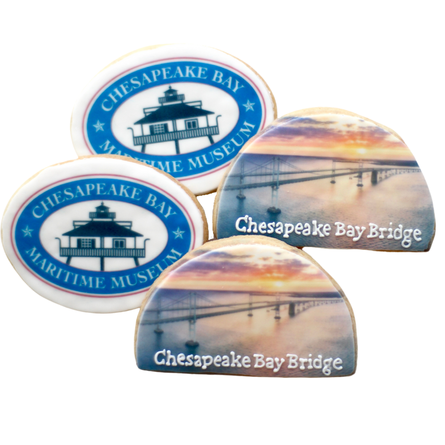 Business Logo Printed Cookies