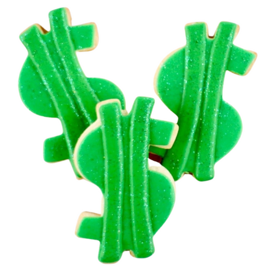 Dollar Sign Cookies