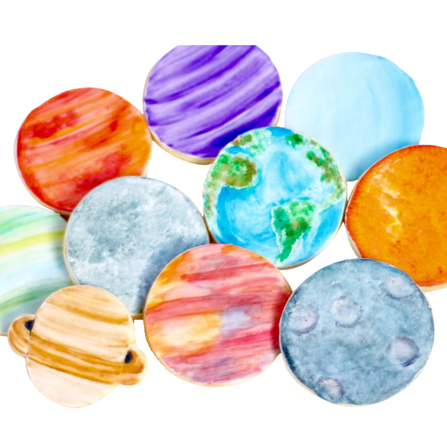 Astronomy Planet Cookie Set