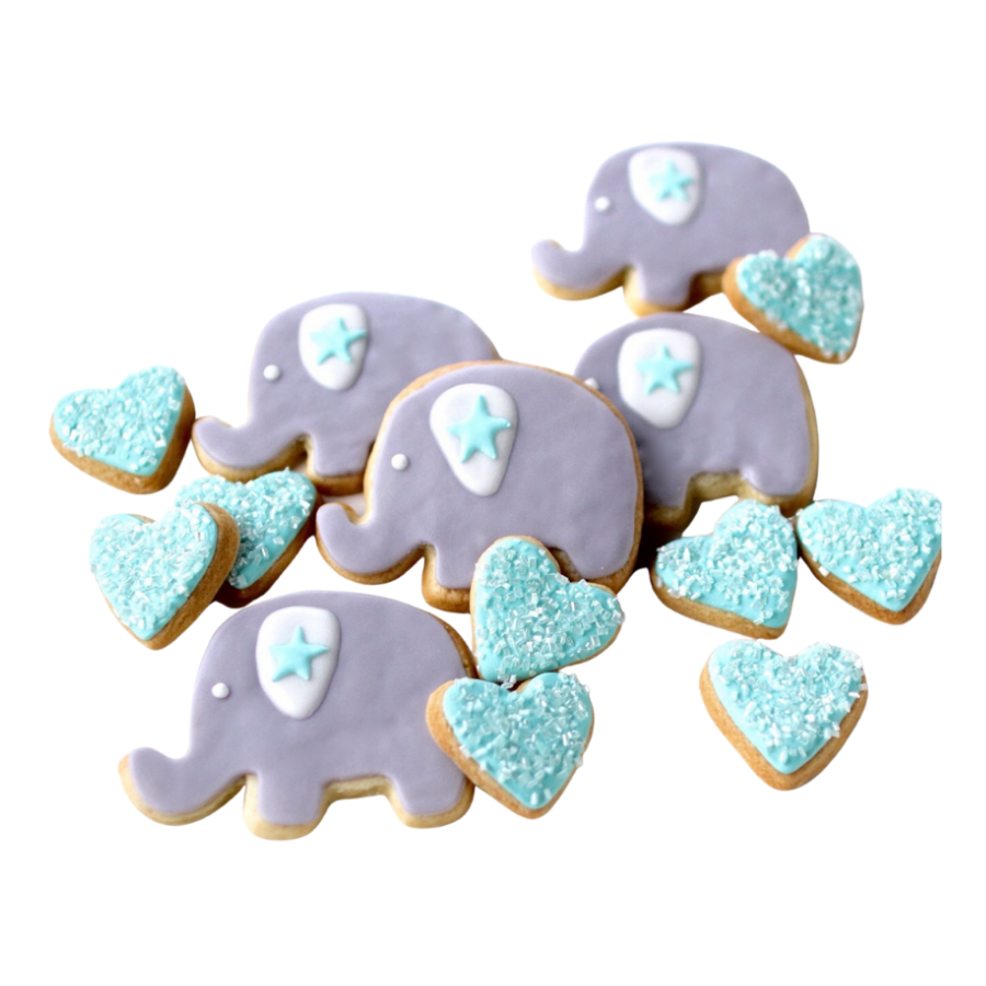 Baby Elephant Cookies