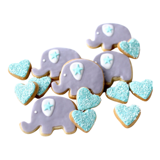 Baby Elephant Cookies